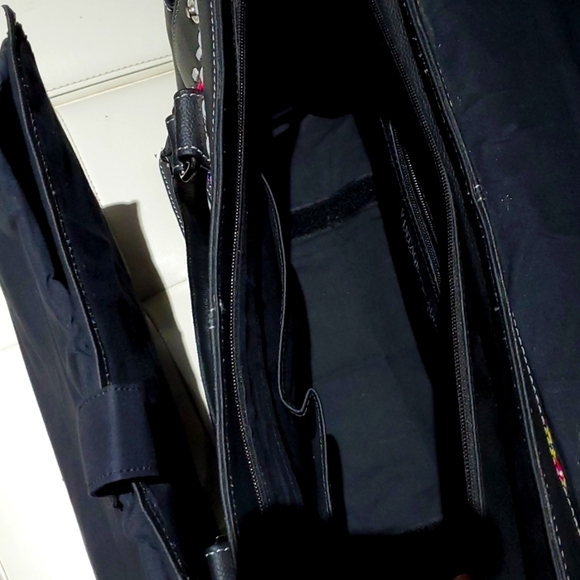 VINTAGE-ADDICTION LARGE  ARTISAN AFGHANISTAN DESIGN TOTE BAG BLACK - Picture 13 of 16